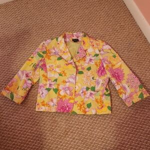 Rafaella bright summery suit jacket